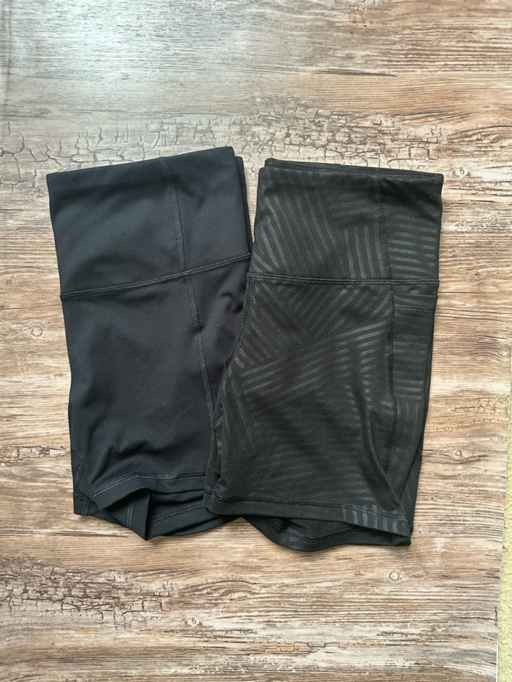 2 Pair Black Athletic Shorts 3 Inch Inseam - Size Medium